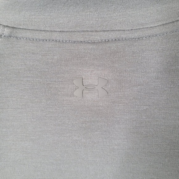 Under Armour Jacket Womens Medium Gray Fitted Full Zip Athletic Stretch - Picture 10 of 14